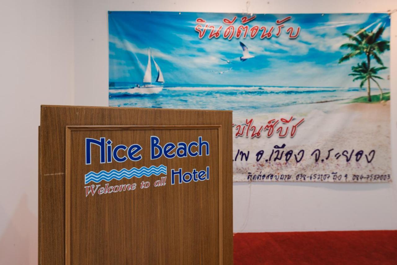 Nice Beach Hotel Rayong Exterior foto